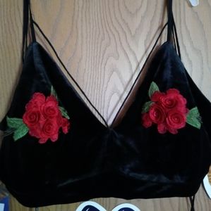 F21 Rose Bralette